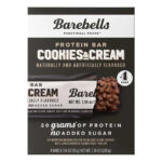 Barebells Barritas Proteicas 20 g - COOKIES & CREAM
