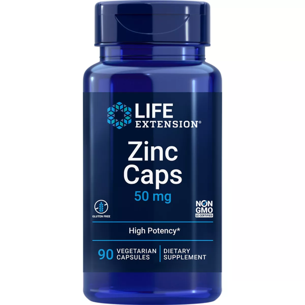GUEST_02612b53-7b87-4d7f-a21d-ac2b7dc6f10a Zinc Cápsulas 50 mg Life Extension - 90 Ct - Imagen 1