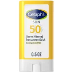 Cetaphil Sheer Mineral Sunscreen Stick SPF 50 - 0.5 OZ