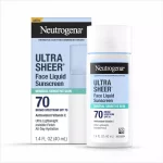 Neutrogena Ultra Sheer Mineral Face Liquid Sunscreen - SPF 70 - 1.4  oz